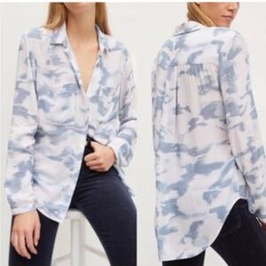 cloth & stone Anthropology Classic Button Down Hipster Shirt Medium